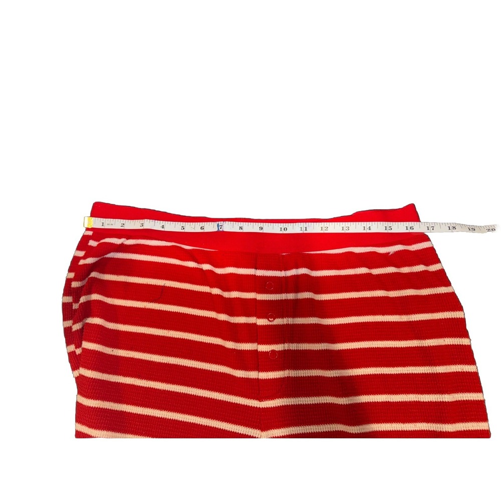 His & Hers Christmas Red/White Pajama Pants- Most Comfortable Pjs Ever - Worn 1X - Picture 5 of 7